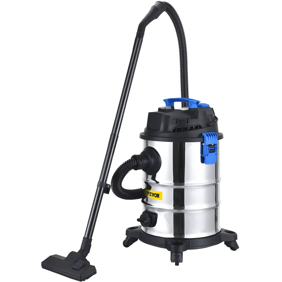 Dust Extractor Collector, 8 Gallon Capacity, Hepa Filtration System Automatic Dust Shaking, 1200w Powerful Motor Wet & Dry Vacuum Cleaner, Heavy-duty Shop Vacuum With Attachments